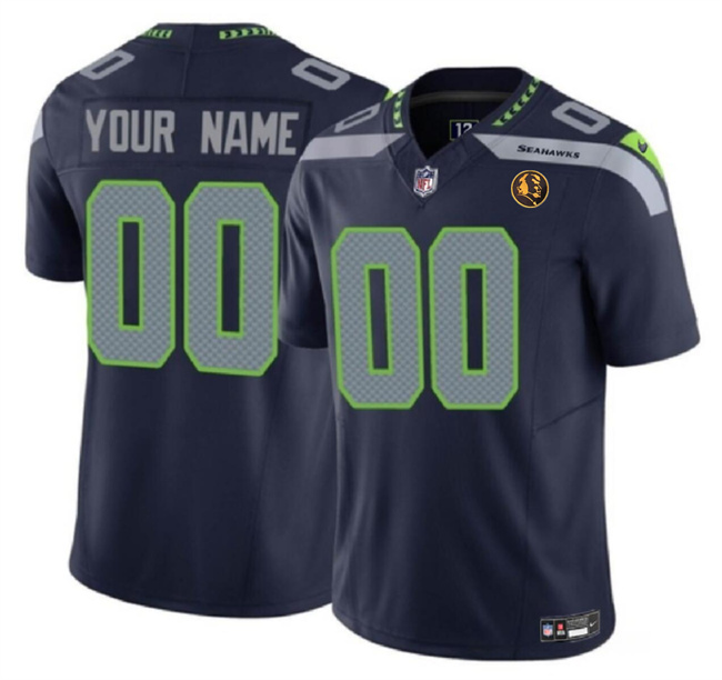 Custom Seattle Seahawks Vapor F.U.S.E. Limited Jersey